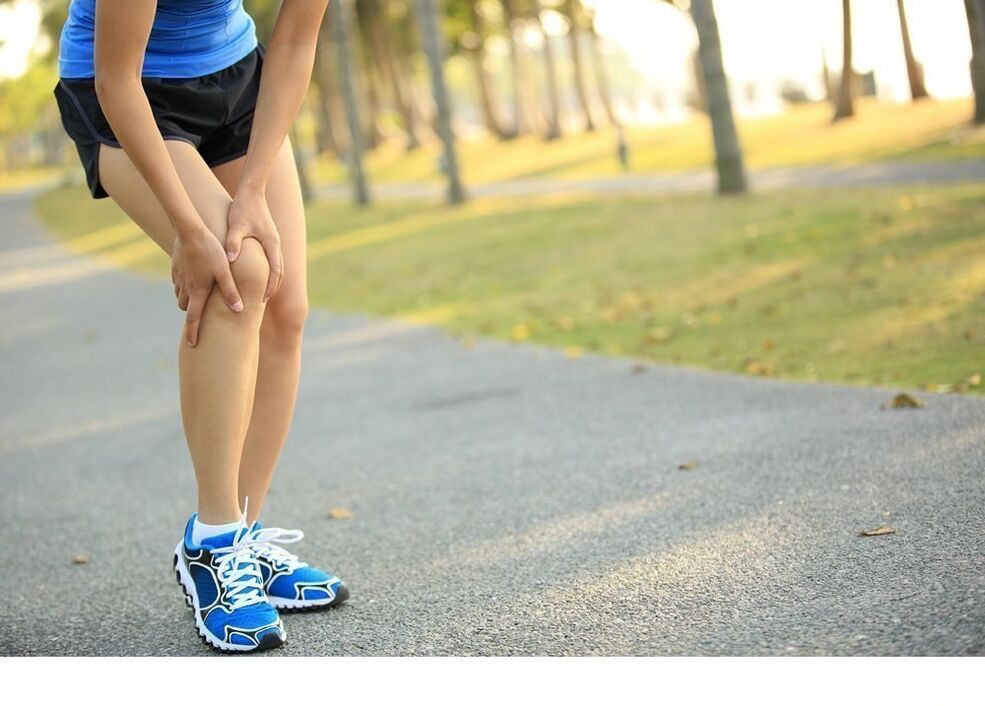 Knee pain with legs arithe